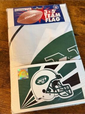 New York Jets Football Team Flag, 3x5 Size